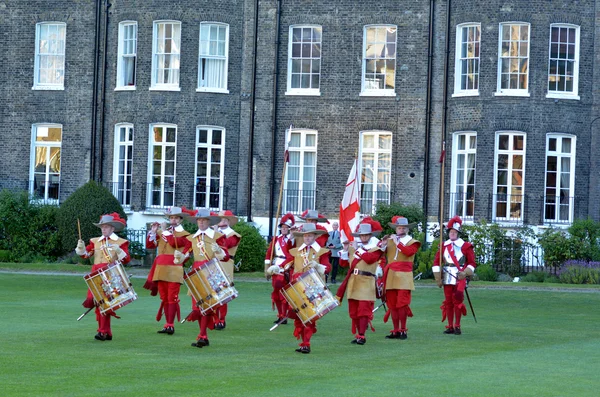 Pikemen and Musketeers of the Honourable Artillery Company — Stock Photo, Image
