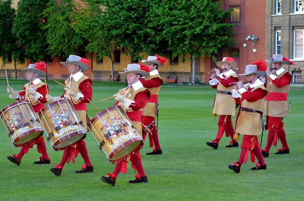 Pikemen and Musketeers of the Honourable Artillery Company — Stock Photo, Image