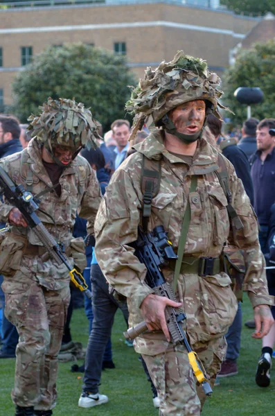 Soldaten van het Britse leger — Stockfoto