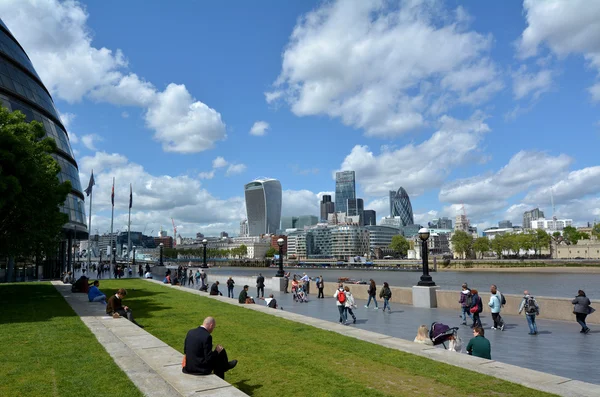 The Queen's South Bank Walk London UK — 图库照片