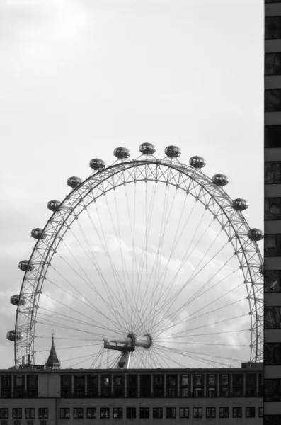 London Eye - Londyn Uk — Zdjęcie stockowe