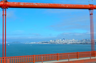 Golden Gate Bridge in San Francisco - CA clipart