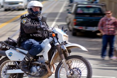San Francisco - Police motorcycle