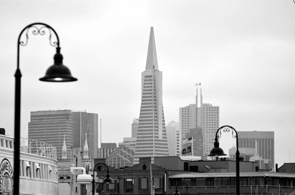 Transamerica Pyramid in San Francisco - California USA — Stok fotoğraf