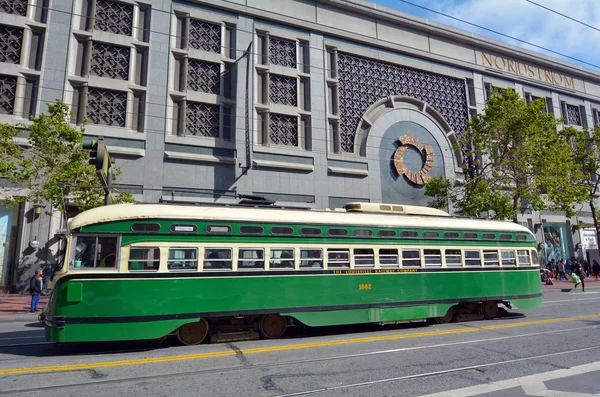 PCC - Президентский трамвай в Сан-Фране — стоковое фото