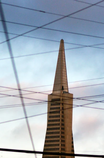 Pirâmide Transamerica em São Francisco - Califórnia EUA — Fotografia de Stock