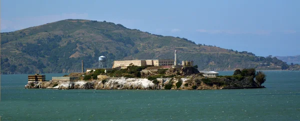 Ilha de Alcatraz na Baía de São Francisco - CA — Fotografia de Stock