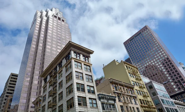 Buildings in San Francisco downtown — Stok fotoğraf