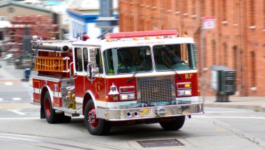 Fire Engine Truck in San Francisco
