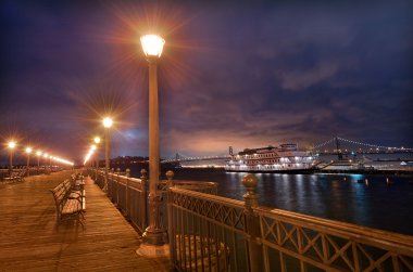 San Francisco Belle boat mooring