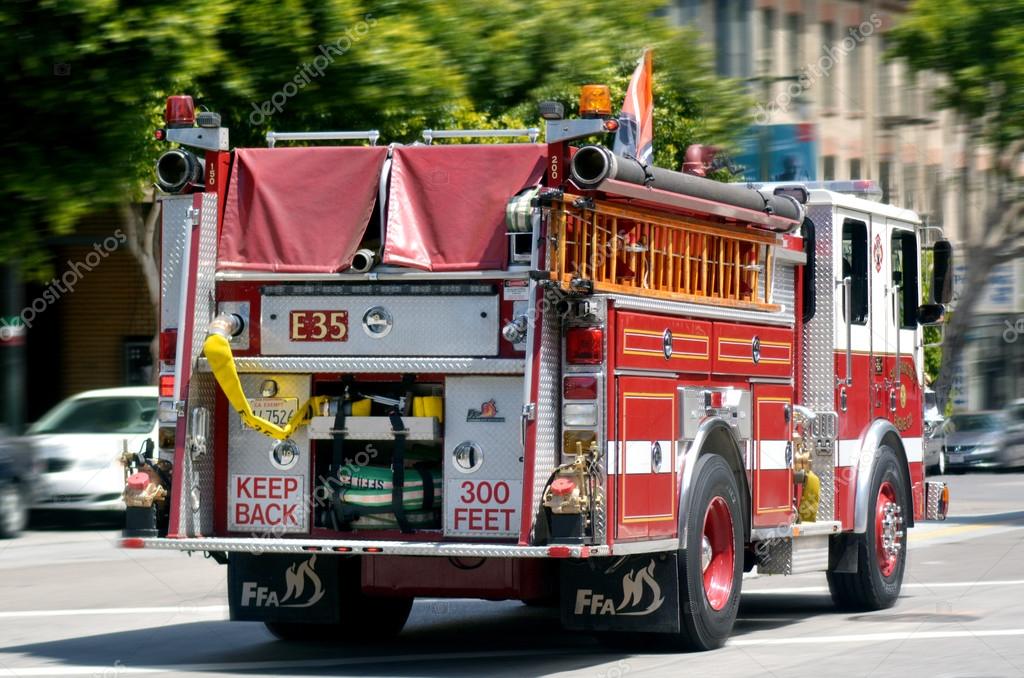 Fire Engine Truck of San Francisco — Stock Editorial Photo