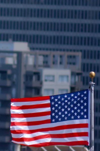 La Bandera Nacional de United State of America —  Fotos de Stock