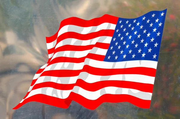 The national flag of United State of America — Stock Photo, Image