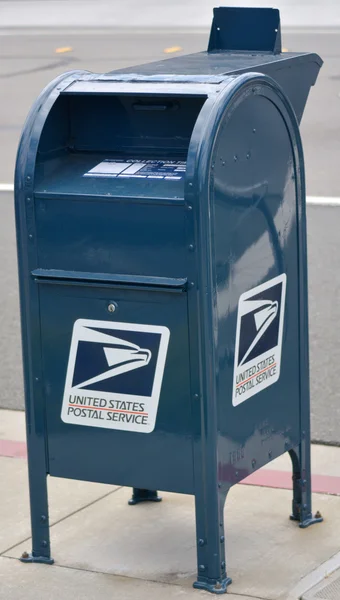 United States Postal Service postal box — Stok fotoğraf