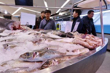 Alışveriş Auckland Balık pazarı, Auckland Yeni Zelanda