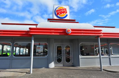 Burger King restaurant entrance