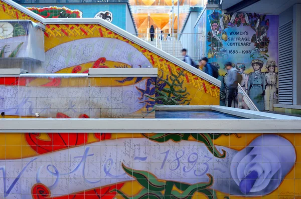 Escalera de Khartoum Place en Auckland - Nueva Zelanda — Foto de Stock