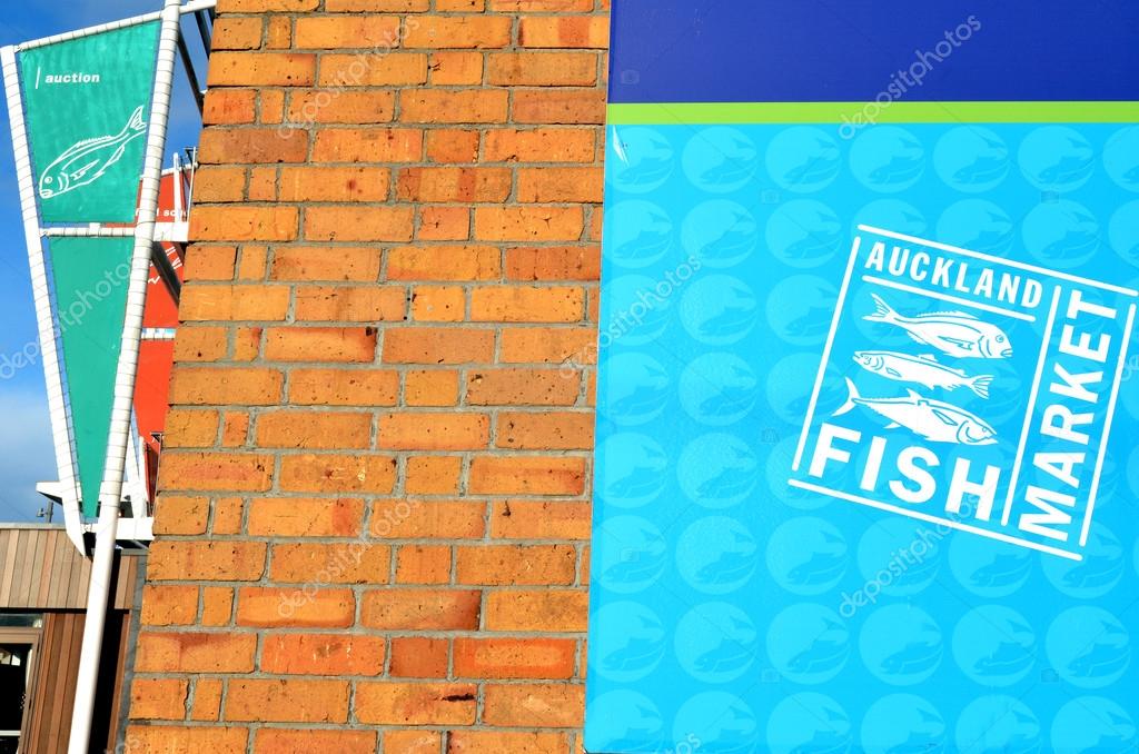 Auckland Fish Market, Auckland New Zealand Stock Editorial Photo