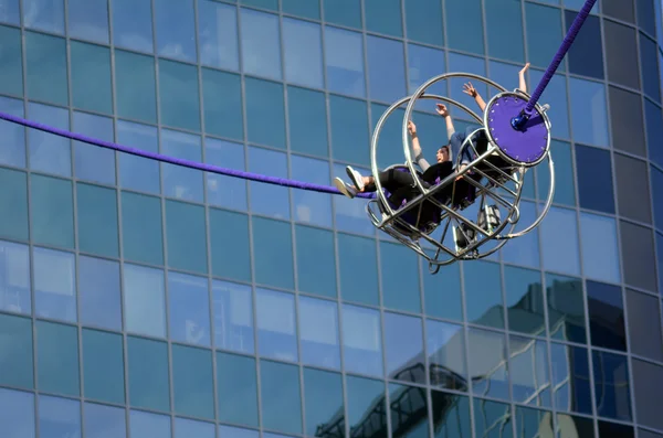 Sky Screamer Reverse Bungy in Auckland - New Zealand — Zdjęcie stockowe