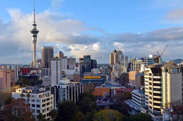 Aerial view of Auckland skyline - New Zealand — Stock Photo, Image