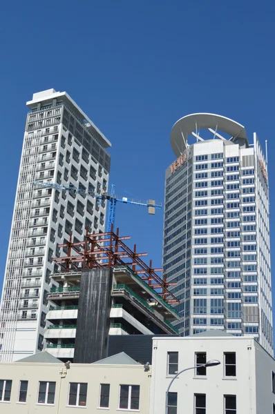 New apartment buildings in Auckland downtown - New Zealand — Stock Photo, Image