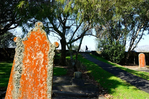 Symonds Street Cemetery in Auckland Nuova Zelanda — Foto Stock