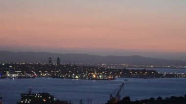 Auckland şehir manzarası