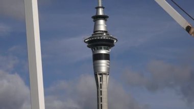 Wynyard Crossing Auckland'daki ile gökyüzü kule