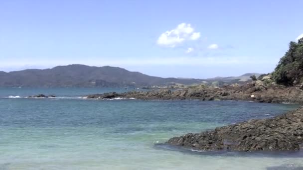 Playa de Coopers en bahía sin duda — Vídeo de stock