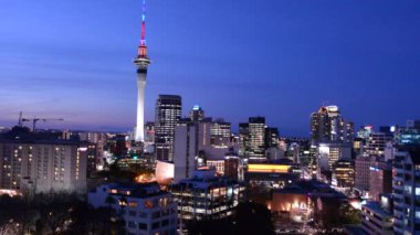 Auckland şehir manzarası