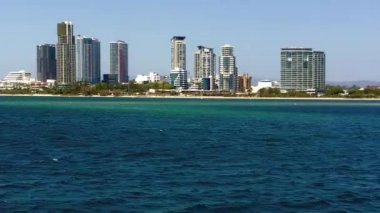 Gold Coast Queensland Southport Cbd silueti