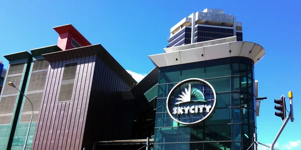 SkyCity Auckland - New Zealand — Stock Photo, Image