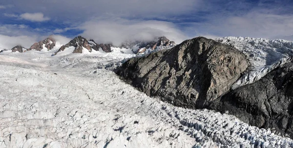 Fox Glaciar Nueva Zelanda — Foto de Stock