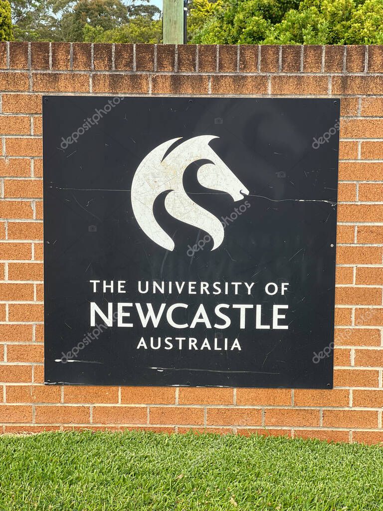 PORT MAQUIRE, NSW - OCT 17 2025:The University of Newcastle NSW Australia.University of Newcastle is ranked number 244 in Best Global Universities.