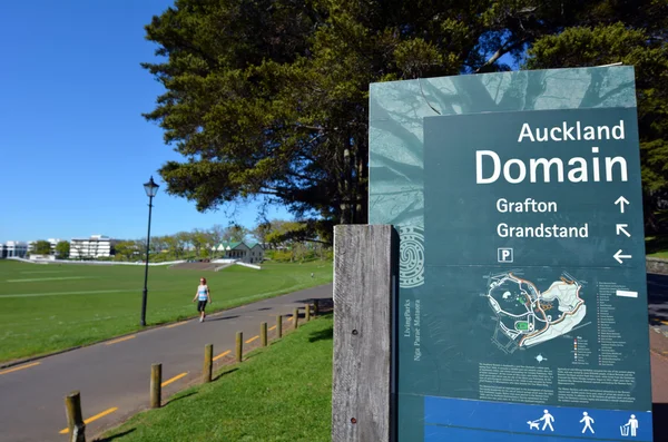 Auckland Domain - New Zealand — Stock Photo, Image