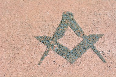 Freemasonry symbol clipart