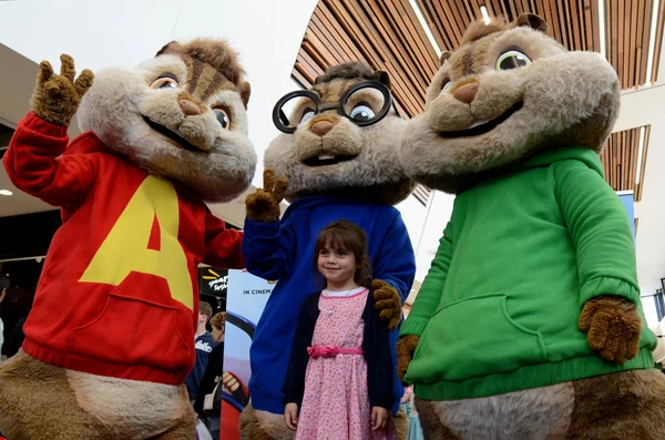 The Chipmunks characters — Stock Photo, Image