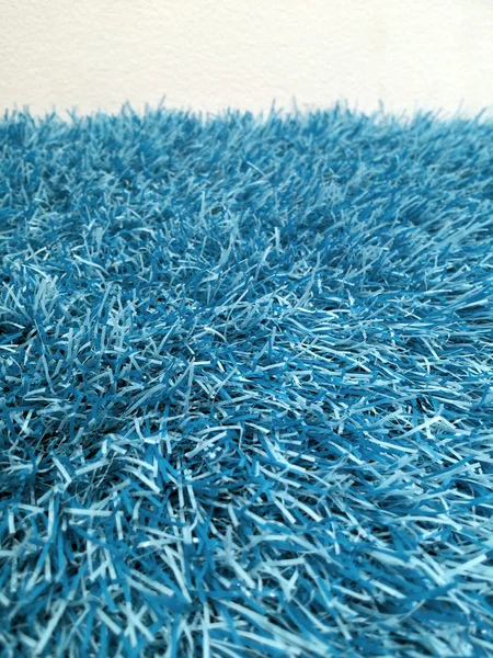 Blue carpet texture detail — Stock Photo, Image