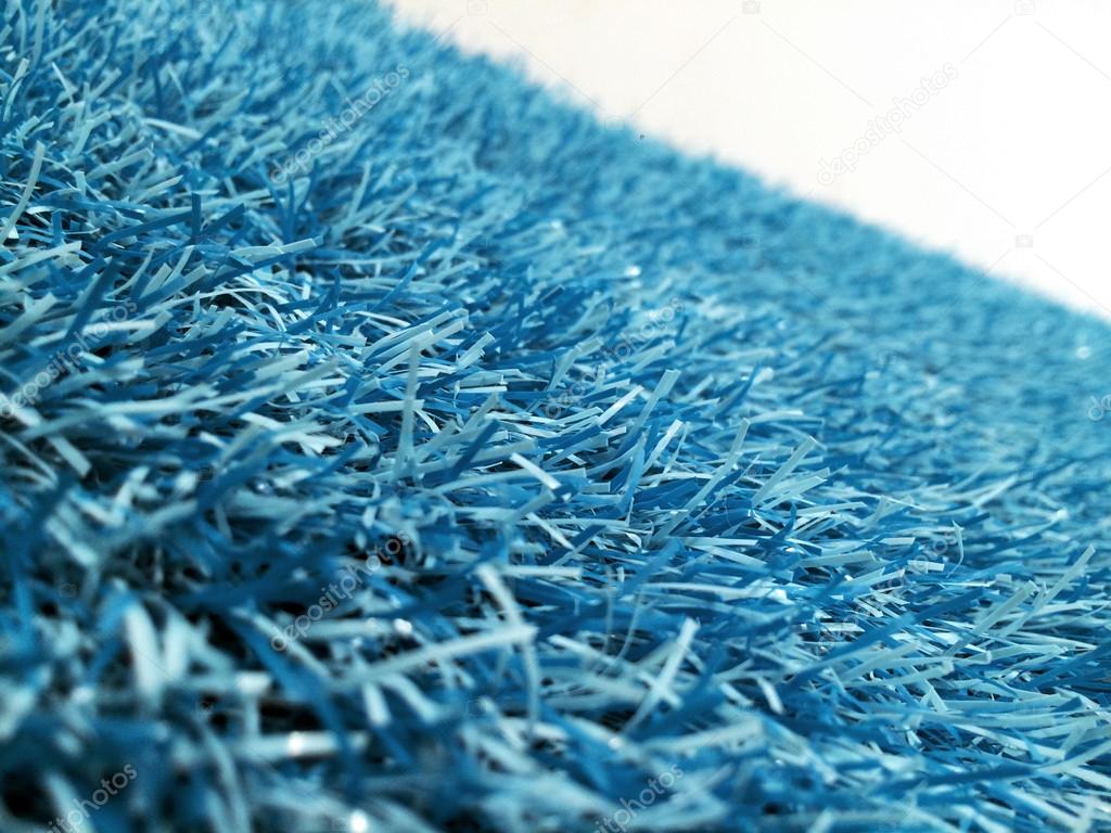 Blue carpet texture detail