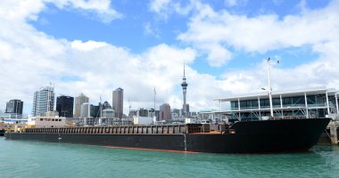Auckland manzarası - Yeni Zelanda