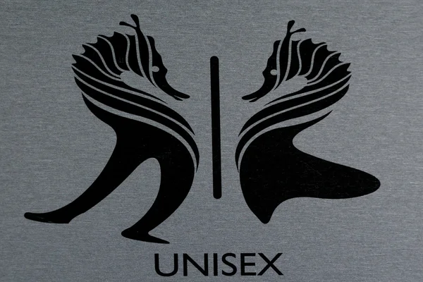 Unisex toaletní znamení — Stock fotografie