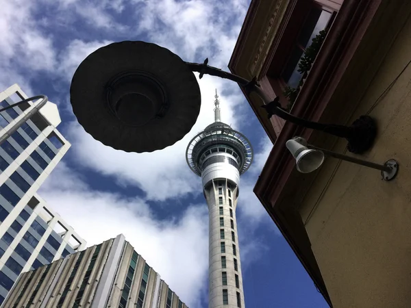 Auckland sky tower - Nieuw-Zeeland — Stockfoto