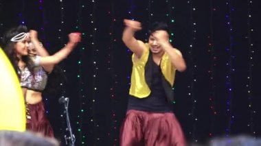 Hint insanlar kutlamak Diwali Festivali Auckland, Yeni Zelanda