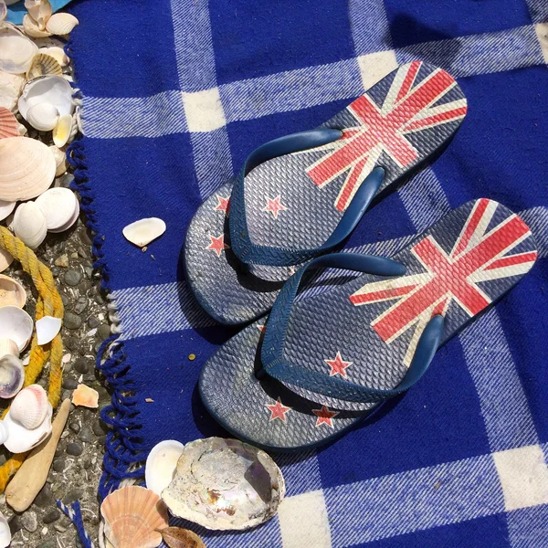 New Zealand Flip-flops — Φωτογραφία Αρχείου