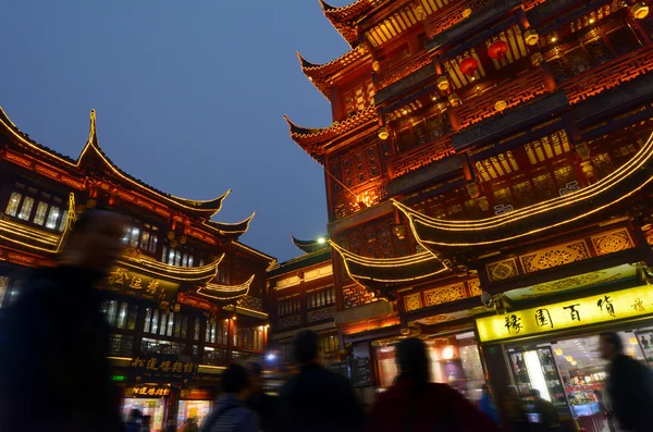 Yuyuan Tourist Mart in Shanghai China — Stock Photo, Image