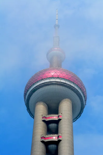 Oriental Pearl Tower a Shanghai, Cina — Foto Stock