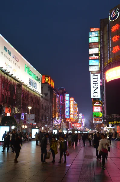 Nanjing Road in Shanghai China — Stock Photo, Image