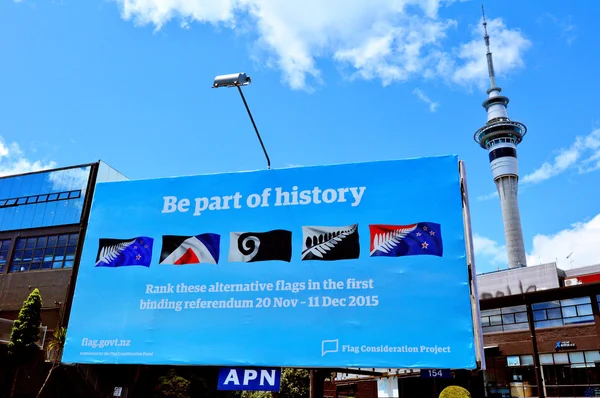 New Zealand flag debate — Stock Photo, Image