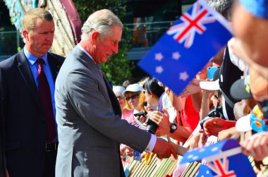Galler Prensi Auckland Yeni Zelanda 'yı ziyaret etti
