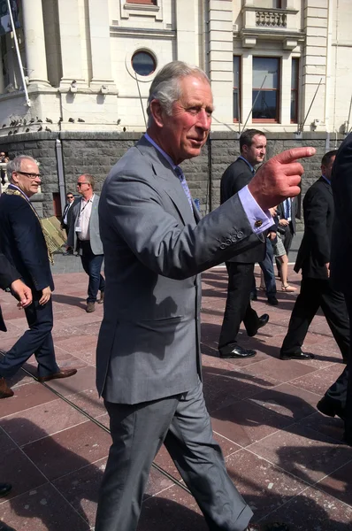 Prince of Wales visit to Auckland New Zealand — Stock Image Prince of Wales visit to Auckland New Zealand Royalty Free Stock Photos